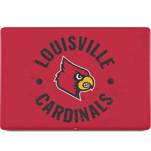 University of Louisville Cardinals Faded MacBook Skins